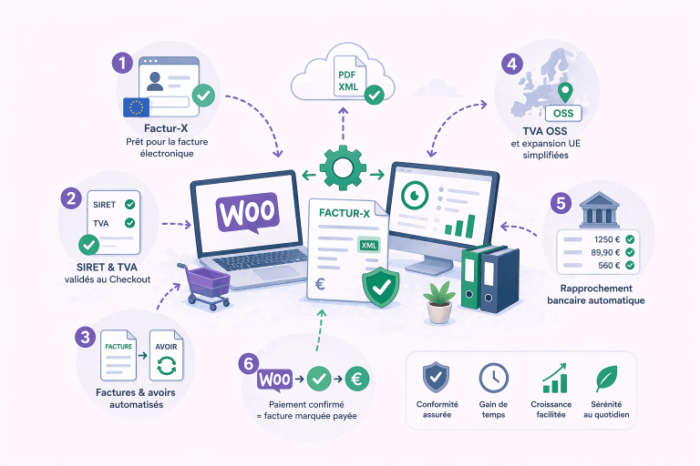 WooCommerce et Pennylane : Comment préparer votre boutique à la facturation électronique obligatoire (Factur-X)